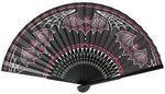 Sourpuss Batty Pinstripe Fan - Forever Tattooed