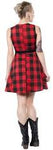 Sourpuss Buffalo Plaid Flower - Forever Tattooed