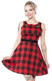 Sourpuss Buffalo Plaid Flower - Forever Tattooed