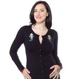 Sourpuss cupie seahorse cardigan - Forever Tattooed