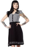 Sourpuss Lucky Line Dance Dress - Forever Tattooed