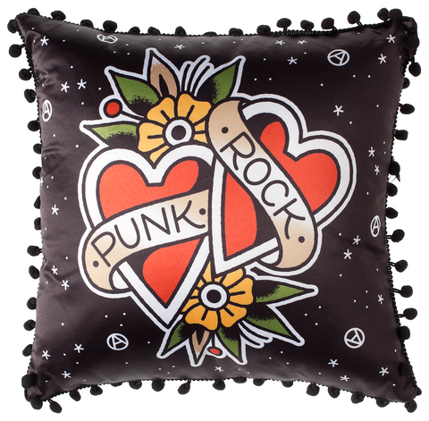 Sourpuss Punk Rock Pillow - Forever Tattooed