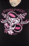 Sourpuss Rockin Bones Shirt - Forever Tattooed