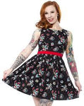 Sourpuss Birds Of Paradise Shift Dress - Forever Tattooed