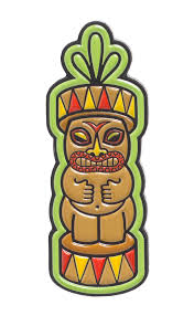 Sourpuss Tiki Totem Pin - Forever Tattooed