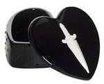 Sourpuss Heart N Dagger Jewelry Box - Forever Tattooed