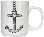 Sourpuss Nautical Anchor Mug - Forever Tattooed