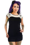 Too fast bird patch dame top - Forever Tattooed