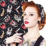 Sourpuss Rosie Friday The 13th Scarf - Forever Tattooed