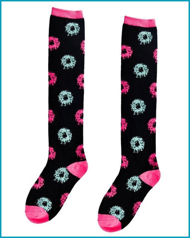 90s Donut Socks - Forever Tattooed