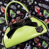 SOURPUSS JINX FLOOZY PURSE GREEN - Forever Tattooed