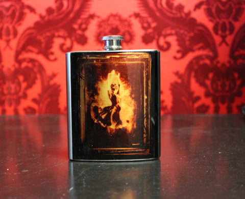 Skeleton flask - Forever Tattooed