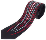 Sourpuss Pinstriped Tie - Forever Tattooed