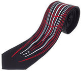 Sourpuss Pinstriped Tie - Forever Tattooed