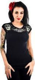 TooFast Patch Work Dame Top - Forever Tattooed