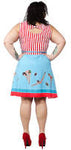 Sourpuss Day At The Shore Dress - Forever Tattooed