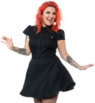 Sourpuss Check Hunter Dress - Forever Tattooed