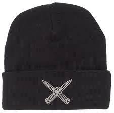 Sourpuss Knit Hat Switchblades - Forever Tattooed